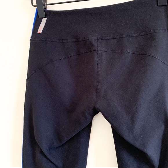 Zella Colorblock Gray Blue Mesh Athletic‎ Workout Leggings Size XS - Picture 8 of 10